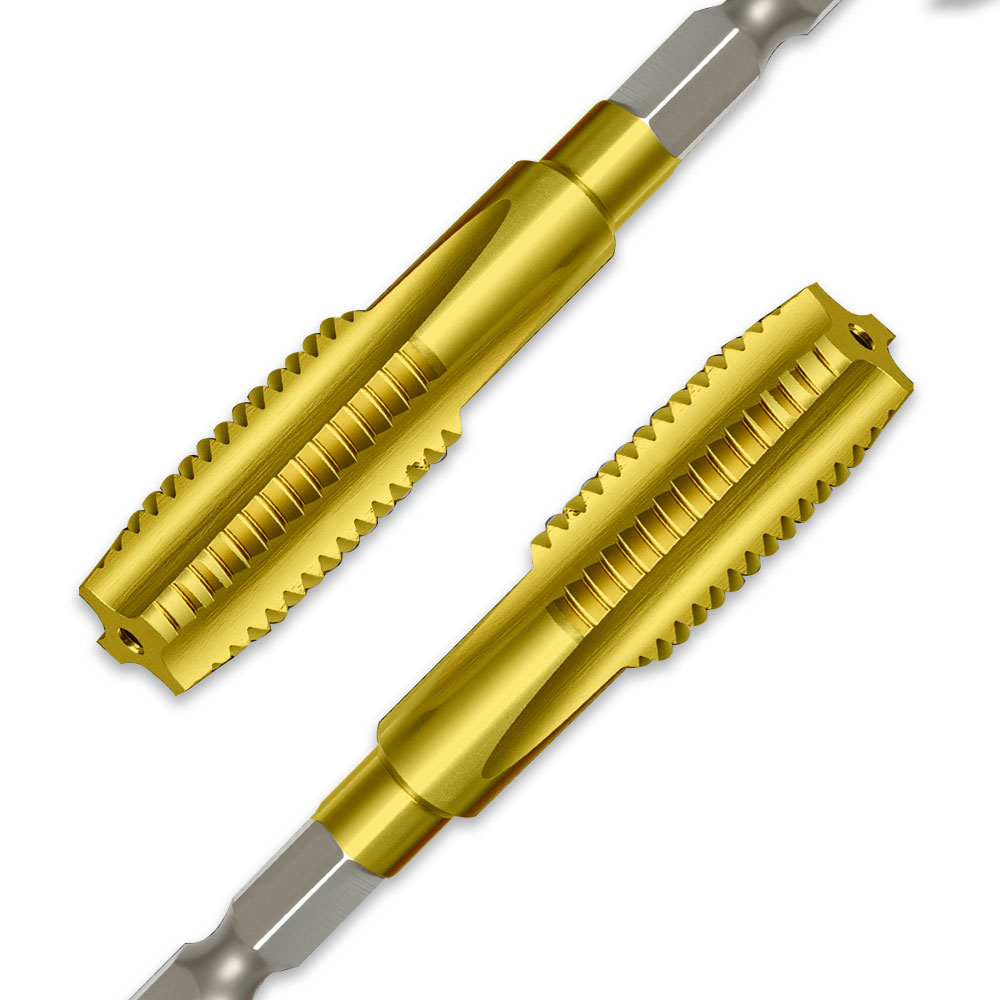 날카로운 모서리 매끄러운 나사산