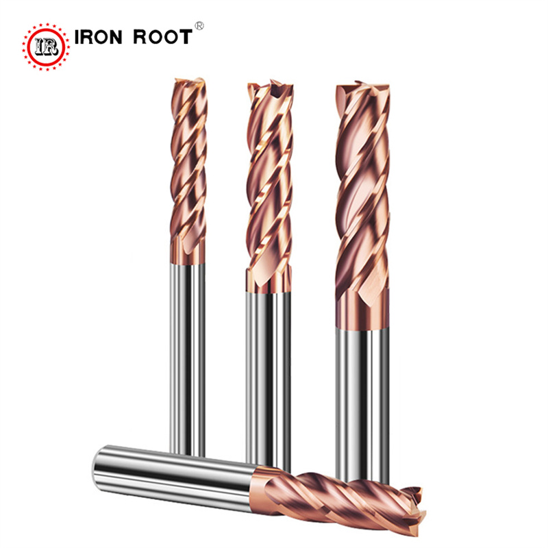 Fresas CNC de carburo sólido