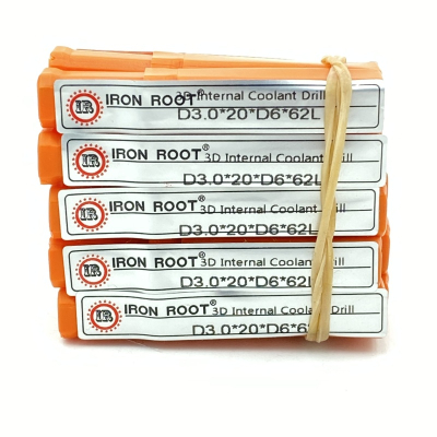 Kühlmittel durch Twist -Drill für CNC