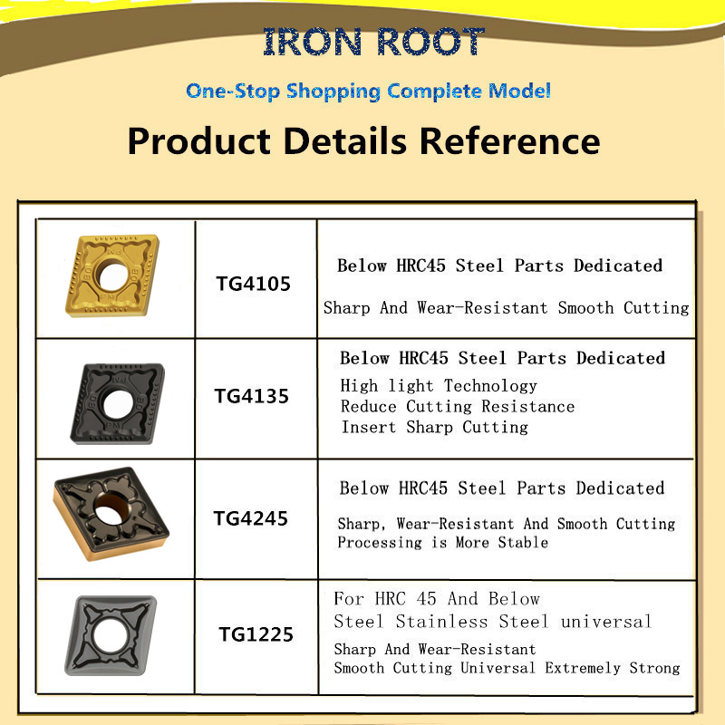Ferramenta de torneamento CNMG Ferramenta de torneamento CNMG