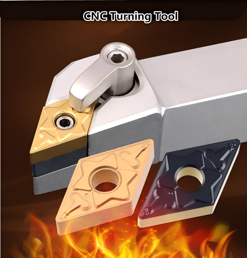 Inserção de torneamento CNC