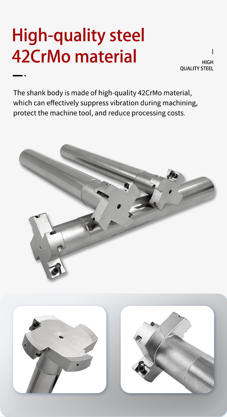 Fraise à rainure en T HTS TPMX 1404