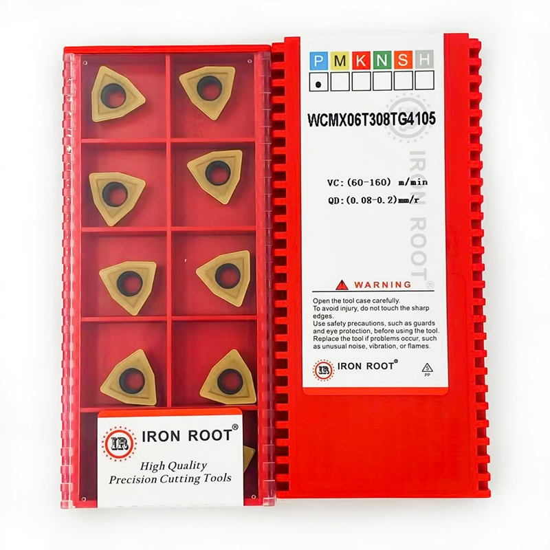 Inserção de broca de alta precisão