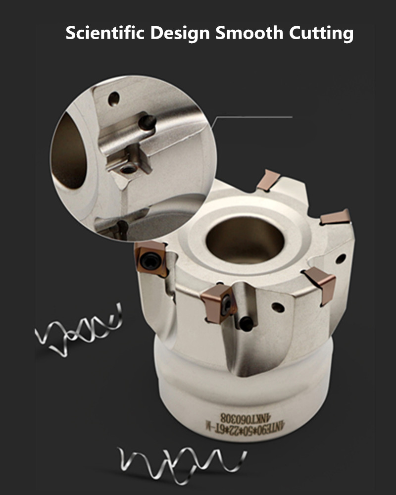 Fresa 4N 90TE para herramientas de corte de carburo.jpg Fresa 4N 90TE para herramientas de corte de carburo.jpg