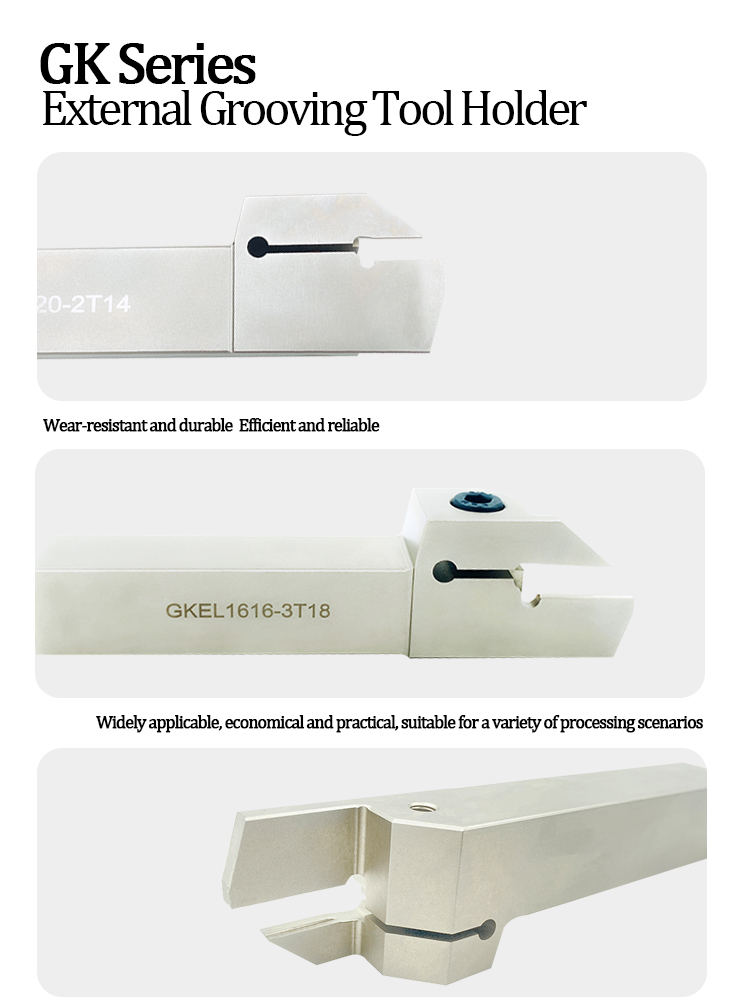 CNC externe Grooving -Werkzeugleiste