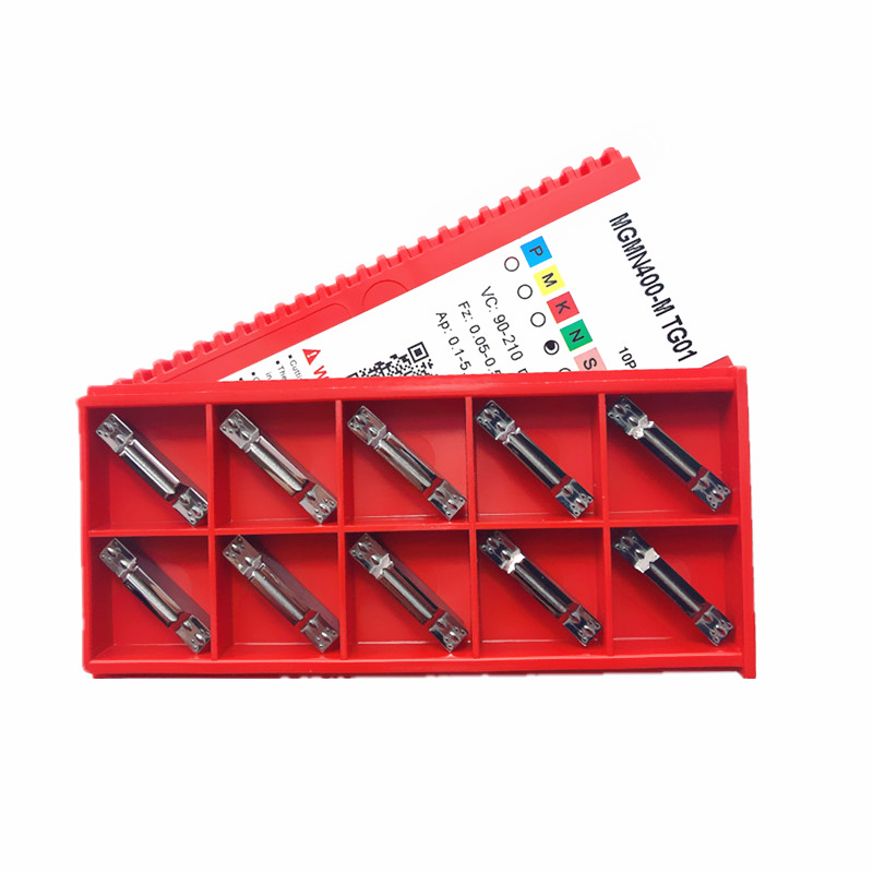 Inserção de metal duro MGMN200