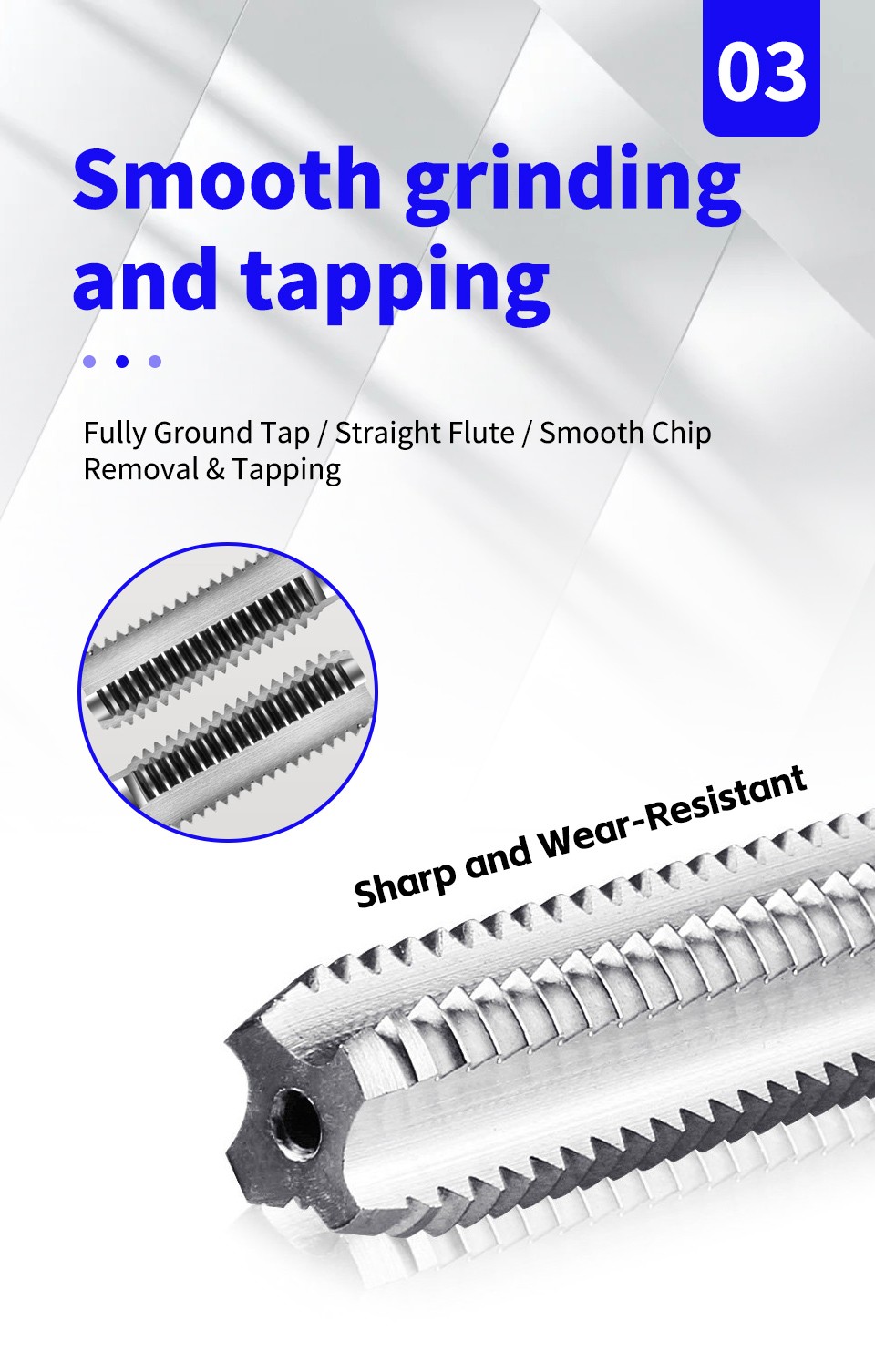 Herramienta para roscar interna y externamente