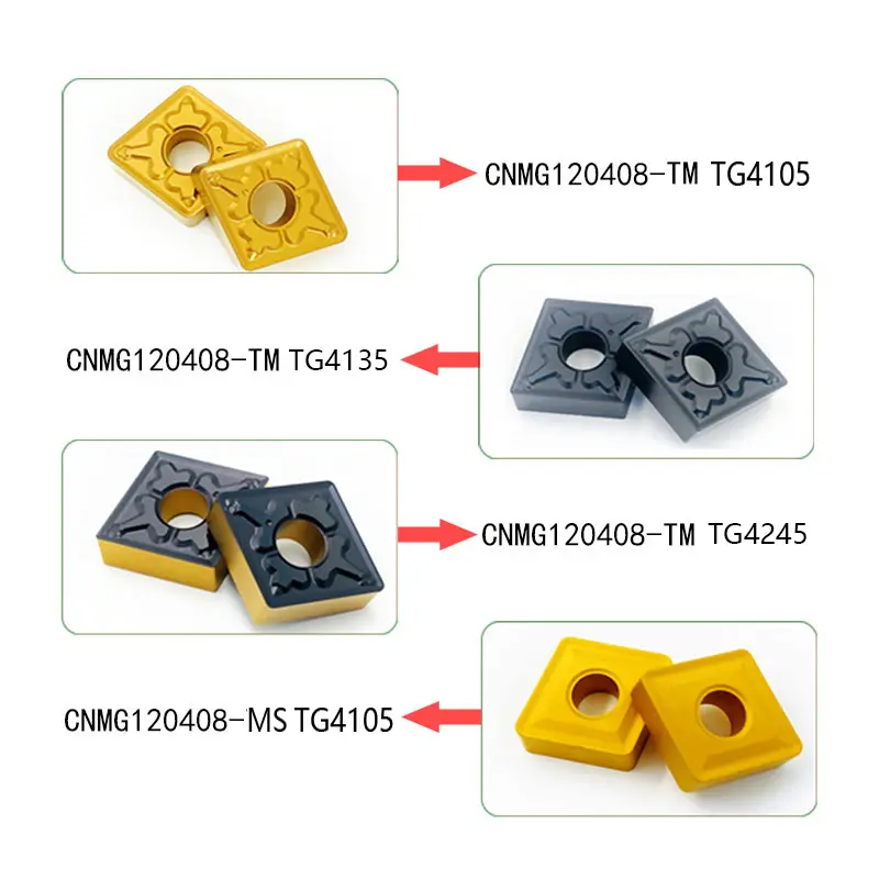Pastilhas de Torneamento CNMG12. jpg