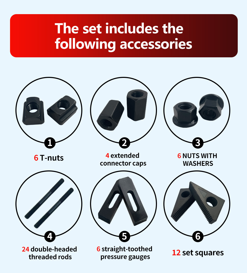 machining center clamp plate