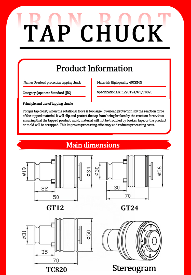 Überlastungsschutz tippen auf Chuck Überlastungsschutz tippen auf Chuck