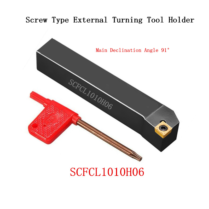 Porta-ferramentas com inserto de metal duro SCFCL