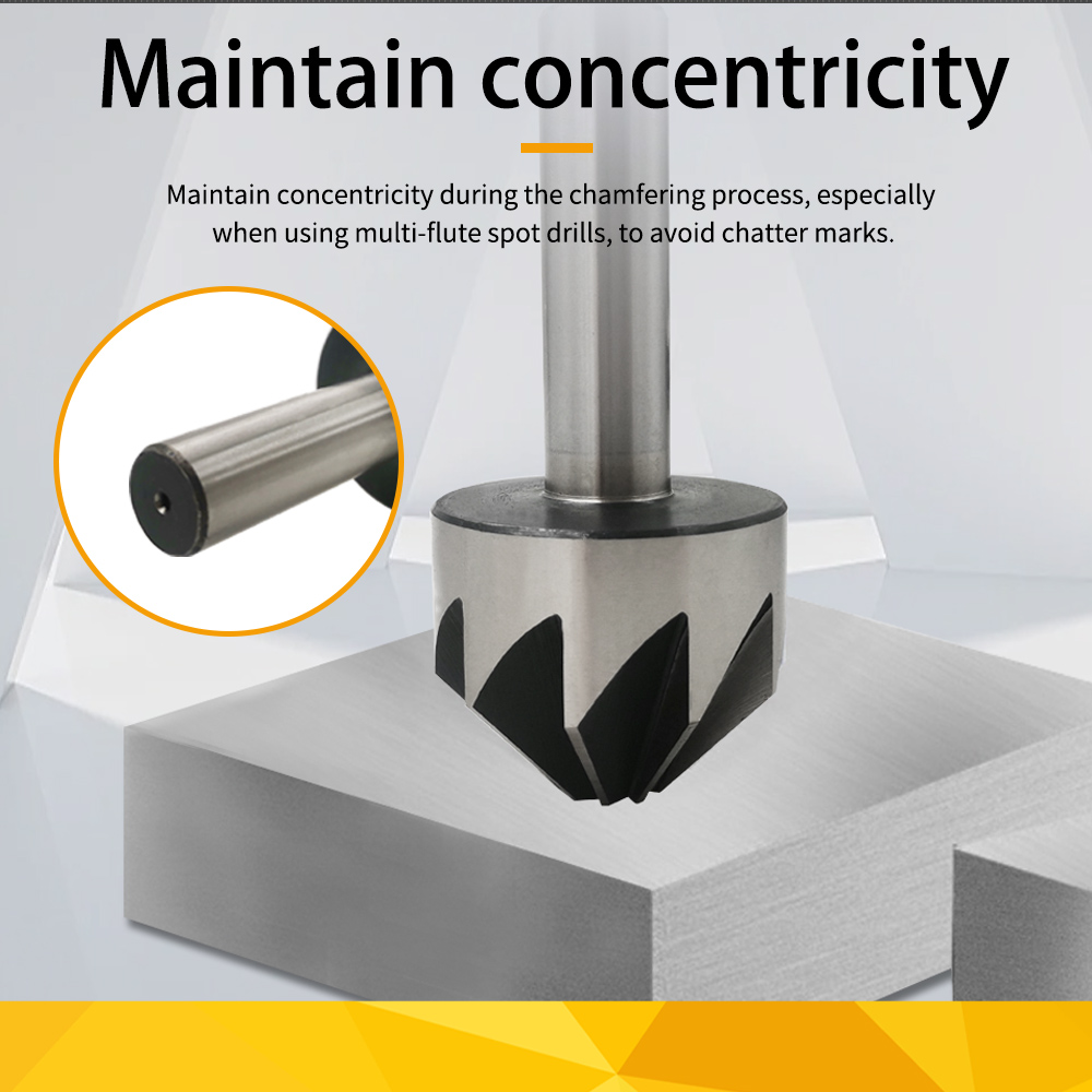 Broca avellanada de 90 grados